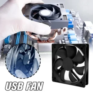 5v brushless cooling fan usb ventiliator computer case 2500rpm cooler oil impregnated pbt cpu radiator usb fan pc usb gadgets