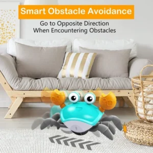 dancing crab run away toy for babies crawling interactive escape crabs fujão toys baby birthday gift vip dropshipping with box
